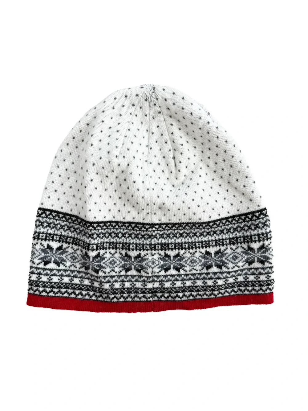 Icewear Heimaey Nordic Hat Beanie White 100% Merino Wool Like New